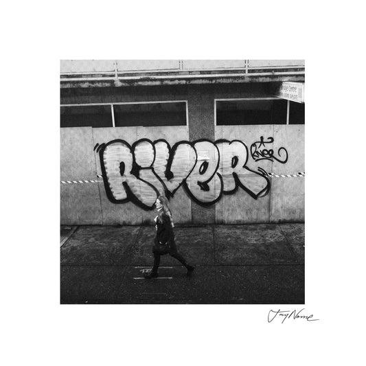 River By The Road 30x30cm